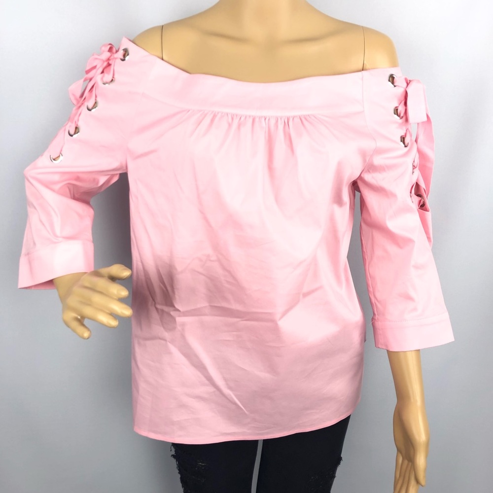 NWT New York & Company  Off The Shoulder Top XS